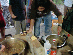 甘口鍋と辛口鍋