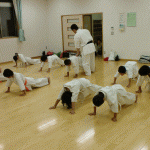 戸島教室で体幹トレーニング！の巻