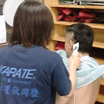 秋岡塾で髪を切る2012.05！の巻